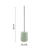 Portascopino Gedy in ceramica verde salvia | Marika