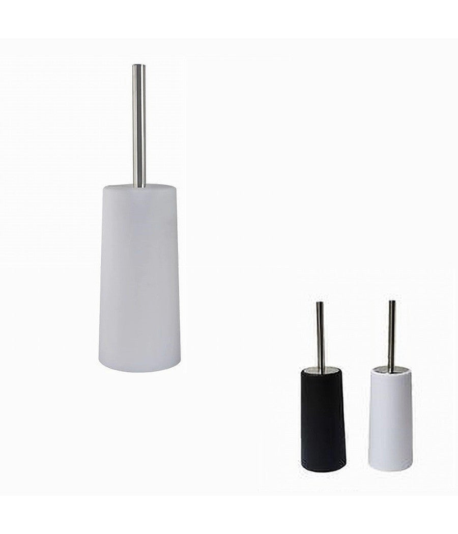 Portascopino Da Terra Bagno Toilette Con Scopino Spazzola Per Wc 2 Colori 62305         