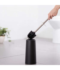 Portascopino Da Terra Bagno Toilette Con Scopino Spazzola Per Wc 2 Colori 62305         