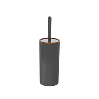 Set accessori bagno da appoggio grigio | London