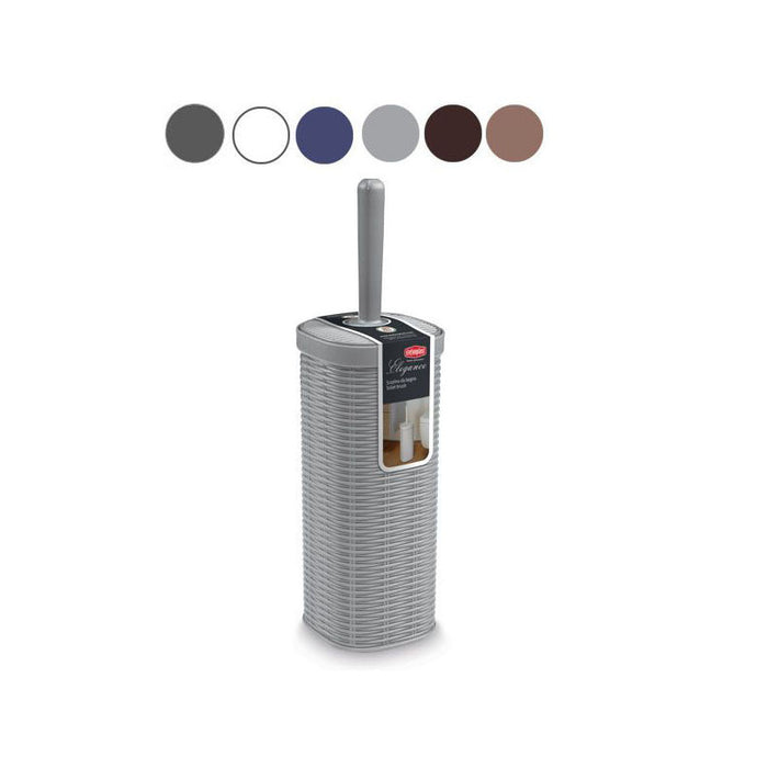 Portascopino Wc Elegance Grigio H 40 Stefanpl