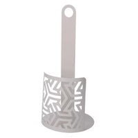 Portascottex metallo frecce bianco tondo cm ø15h33