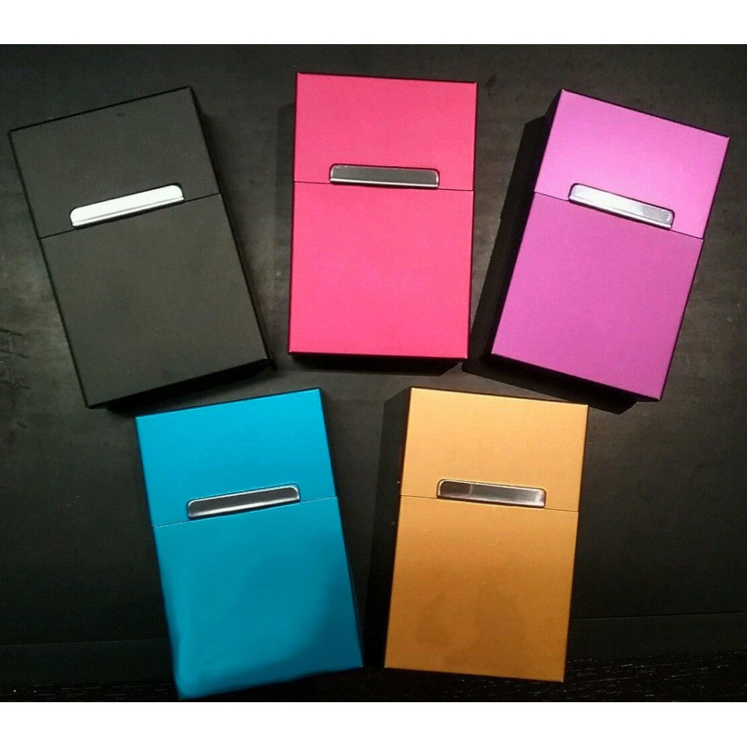 Trade Shop - Portasigarette In Abs Porta Pacchetto Sigarette Chiusura A Scatto -