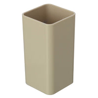 Portaspazzolino Beige da Appoggio per Bagno Moderno Star