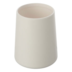 Portaspazzolino In Plastica Bianco da Appoggio Per Bagno Moderno