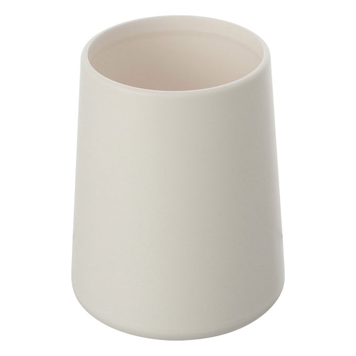 Portaspazzolino In Plastica Bianco da Appoggio Per Bagno Moderno