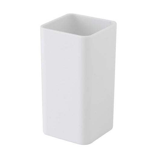 Portaspazzolino in Plastica Bianco Per bagno Moderno Star