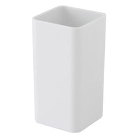 Portaspazzolino in Plastica Bianco Per bagno Moderno Star