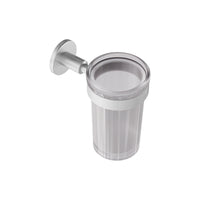 Porta spazzolino a muro nickel spazzolato | Satin