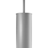 Porta scopino in appoggio nickel spazzolato | Satin