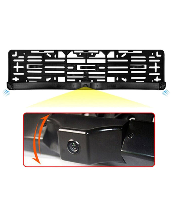 Portatarga Con Telecamera Kit Retromarcia Telecamera Portatarga 2 Sensori         