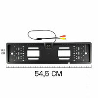 Portatarga Con Telecamera Retromarcia AUTO Retrocamera 4 LED 170 ° Visione Notte - ZENCOCCO