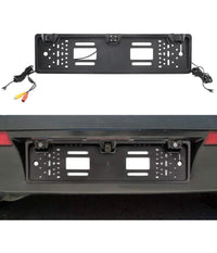 Portatarga Per Auto Con Telecamera Sensori Di Retromarcia Posteriore Retrovisore         