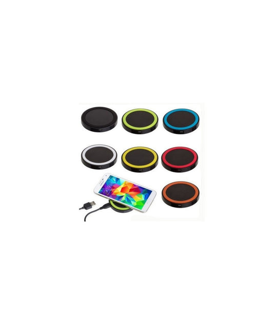 Portatile Mini Wireless Qi Power Carica Batteria Esterna Caricatore Caricabatter         