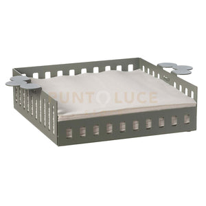 portatovaglioli old grande Giada in Ferro 29x21x6Hcm