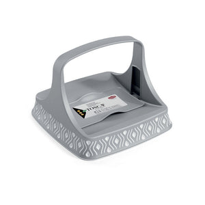 Portatovaglioli Orizzontale Tosca Grigio Stefanpl