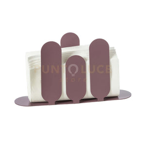 portatovaglioli verticale park Viola ametista in Ferro 24x6x13hcm