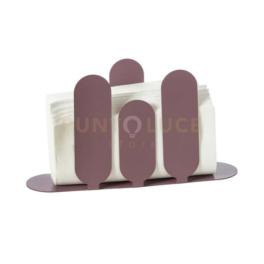 portatovaglioli verticale park Viola ametista in Ferro 24x6x13hcm