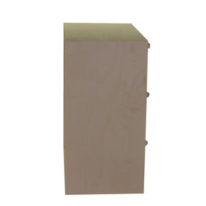 Portatutto legno naturale 9 cassetti cm 35x18h35