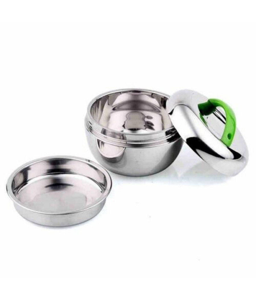 Portavivande Ermetico 800ml Contenitore Inox Abs Contenitore Porta Pranzo         