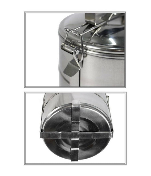 Portavivande Piramide 2 Livelli Contenitore Porta Pranzo Vivande Cibo Alimenti         