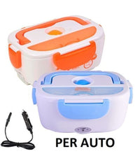 Portavivande Termico Scalda Porta Pranzo Contenitore Elettrico Da Casa E Auto         