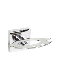 Portaspazzolino da parete BETA in ottone cromato 10,5x5,5x8,5 cm