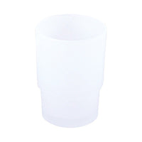 Portaspazzolino YUKON in ottone nero, oro e vetro