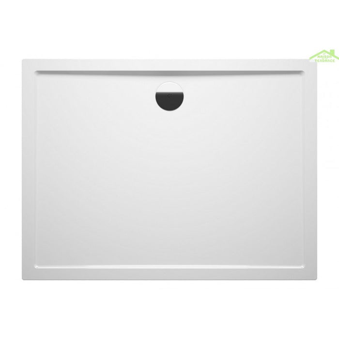 Porta doccia a battente dritta con cerniere cromate SCANDIC NXT 104 RIHO 80x200 cm