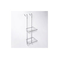 Porta doccia sospesa CYTRO in ottone cromato 17x14x70 cm