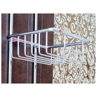 Porta doccia sospesa CYTRO in ottone cromato 17x14x70 cm