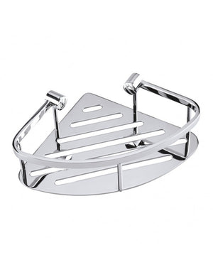 Supporto angolare per doccia a parete CYTRO in ottone 26x20x7 cm