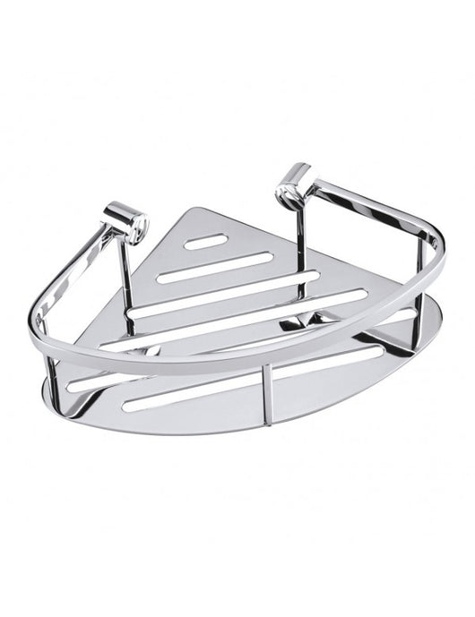 Supporto angolare per doccia a parete CYTRO in ottone 26x20x7 cm