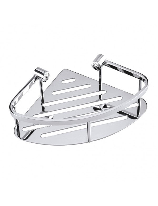 Supporto angolare per doccia a parete CYTRO in ottone 26x20x7 cm