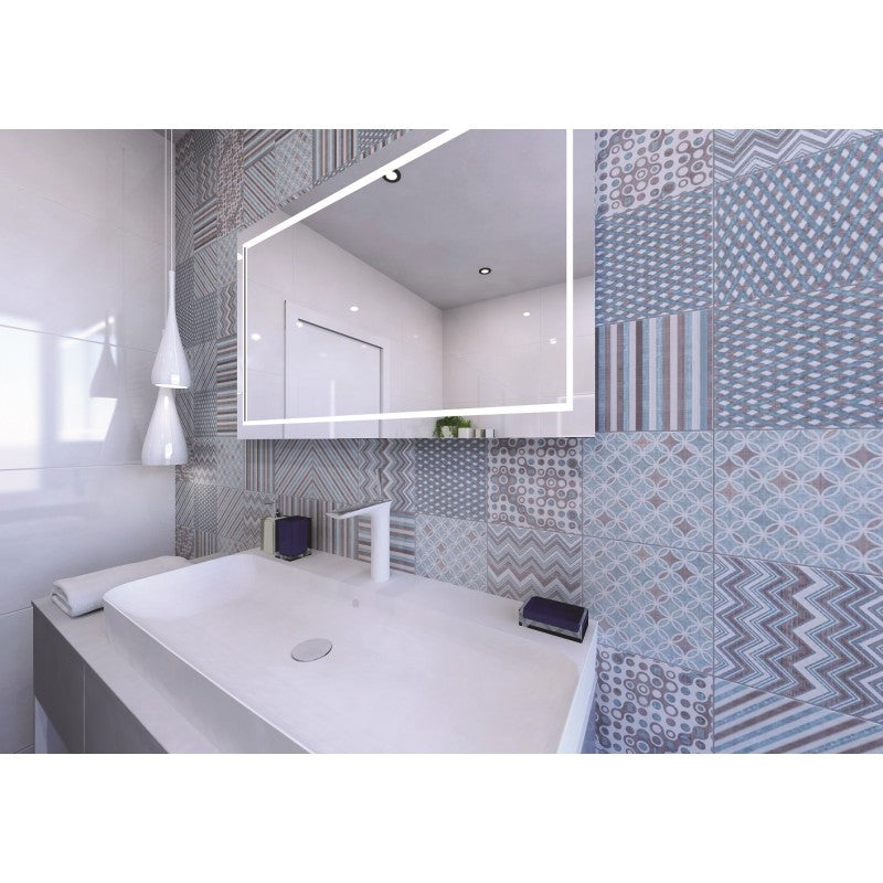 Dispenser Sapone Liquido VISTA Quadrato in Resina Bianca / 250 ml