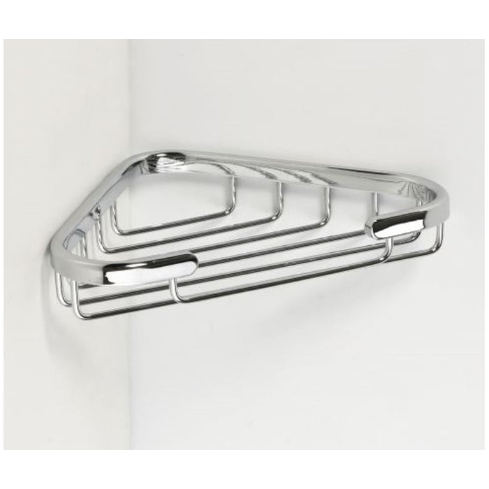 CYTRO Portasapone angolare in acciaio inox 23x13x3 cm
