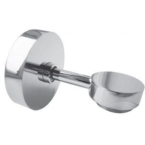 Portasapone magnetico da parete OMEGA ottone cromato 14x5,5x12,5 cm