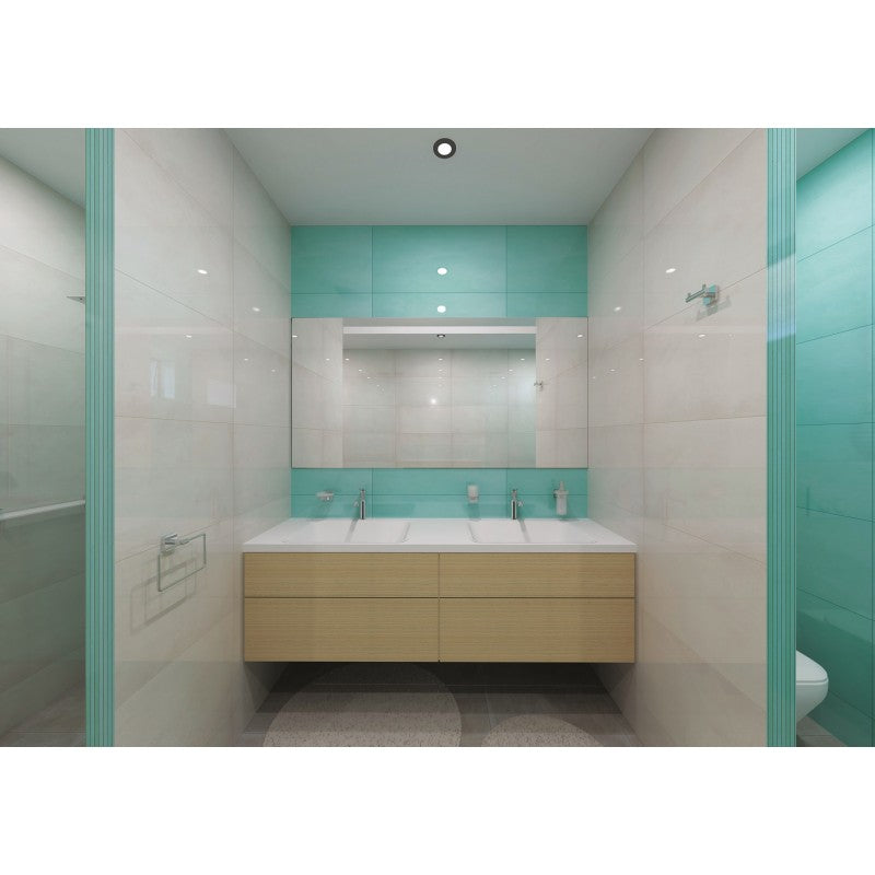 Portasapone da parete TASI in ottone cromato 11x 5,2 x 13cm