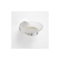 Portasapone da parete in vetro OMEGA 11x5,5x12,5cm