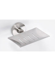 NEO Portasapone rettangolare in acciaio inox 5,5x11,5x12,5 cm