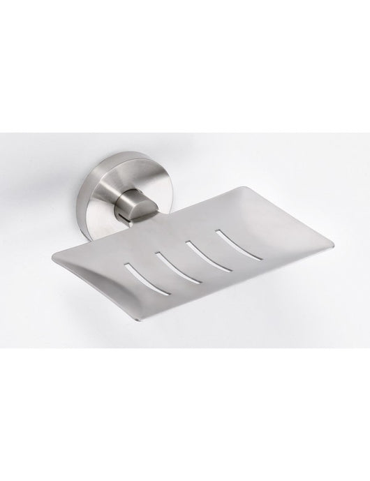 NEO Portasapone rettangolare in acciaio inox 5,5x11,5x12,5 cm