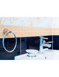 Portasapone rotondo OMEGA in vetro 11x6x11 cm