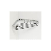 CYTRO portasapone angolare in ottone cromato 23x13x3 cm