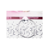 Anello Portasciugamani OMEGA Ottone Cromato 16x19x5,5cm