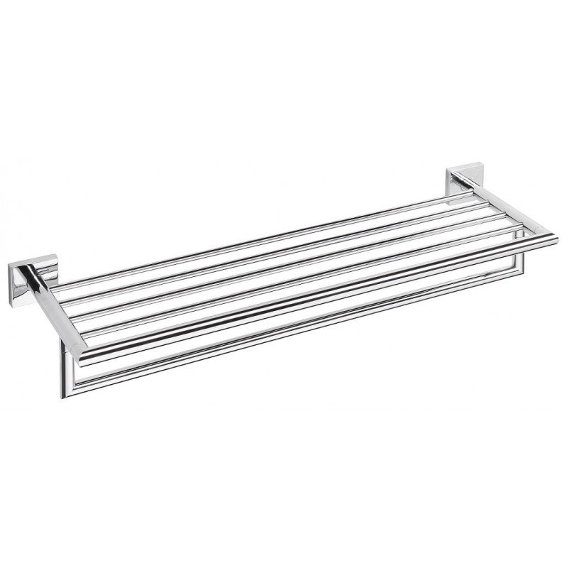 Mensola, portasciugamani in ottone cromato BETA 65,5cmx 21,5cmx55cm