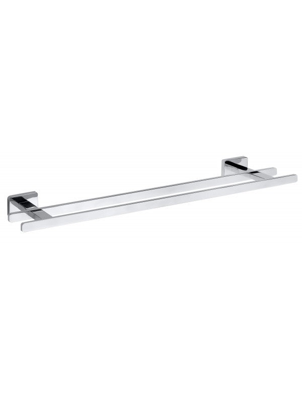 Portasciugamani doppio a parete NIKI 55 x11,7 x3,6 cm