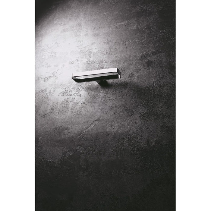 Portatovagliolo rettangolare VIA ottone cromato 22 x2x 11 cm