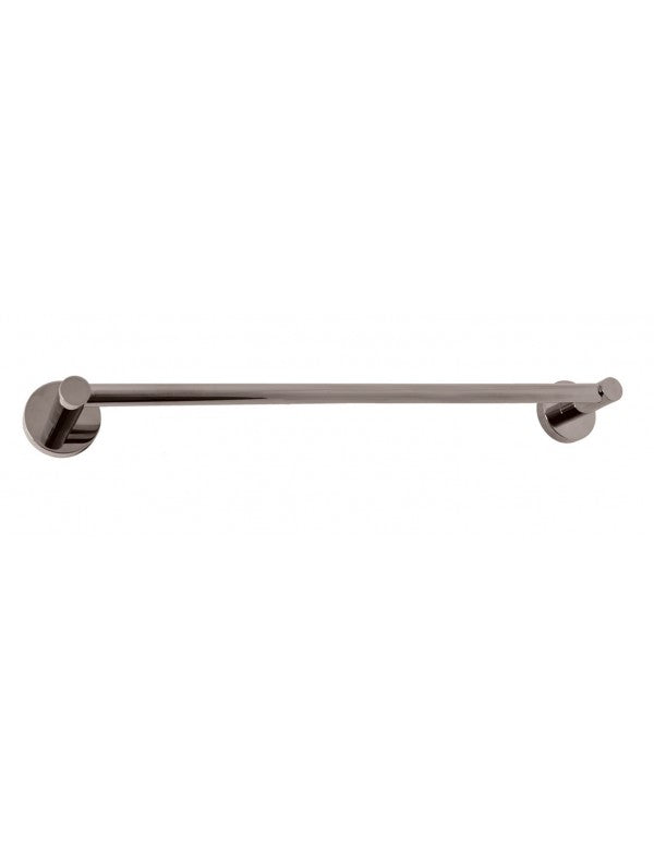 Portasciugamani a parete COLORADO in metallo lucido ottone grigio 64,3 cm