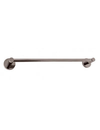 Portasciugamani a parete COLORADO in metallo lucido ottone grigio 64,3 cm