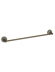 Portasciugamani a parete KERA 60 x6,6 x7,4 cm in ottone e ceramica